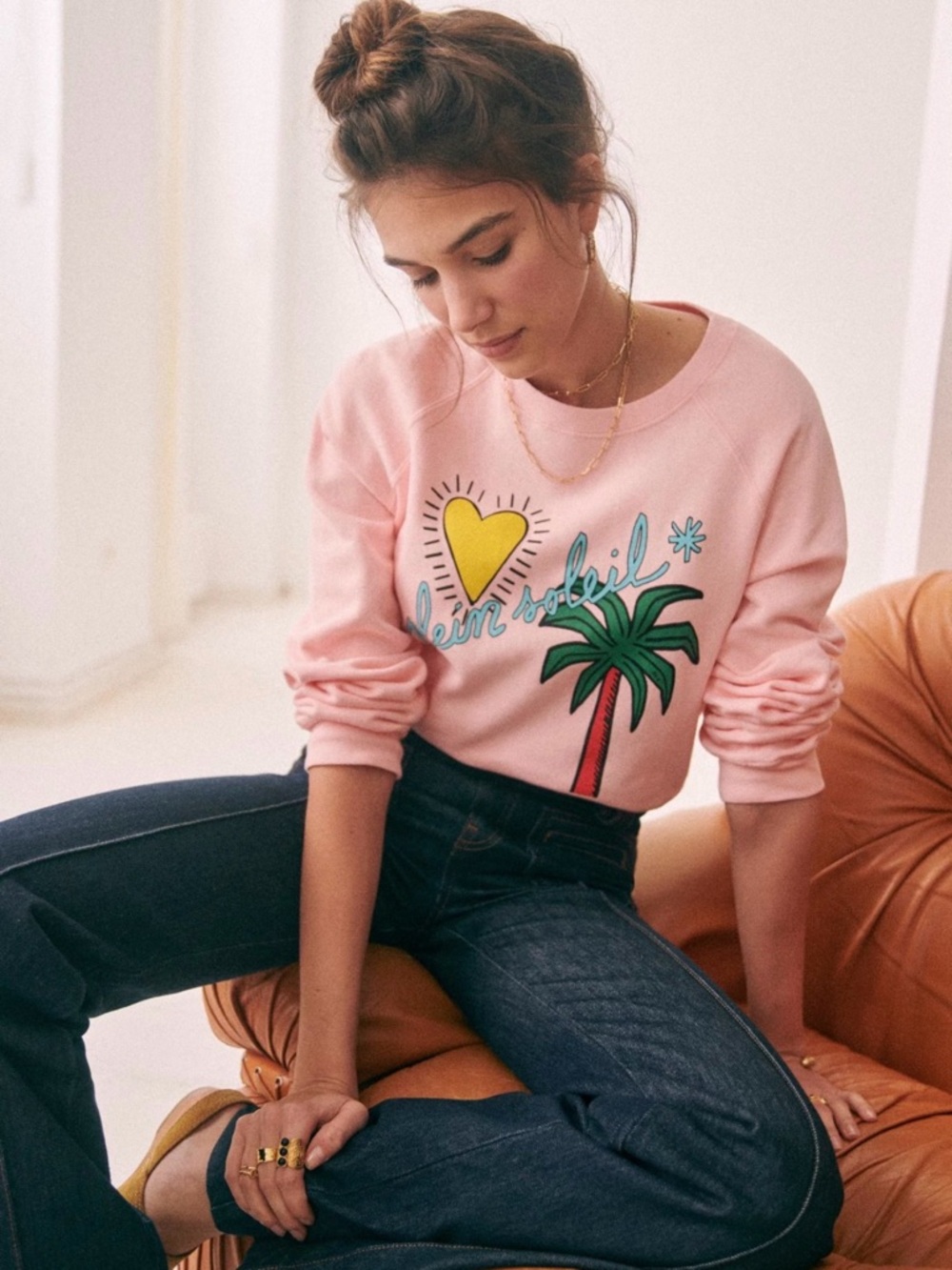 Sézane x JCC - Plein Soleil sweatshirt